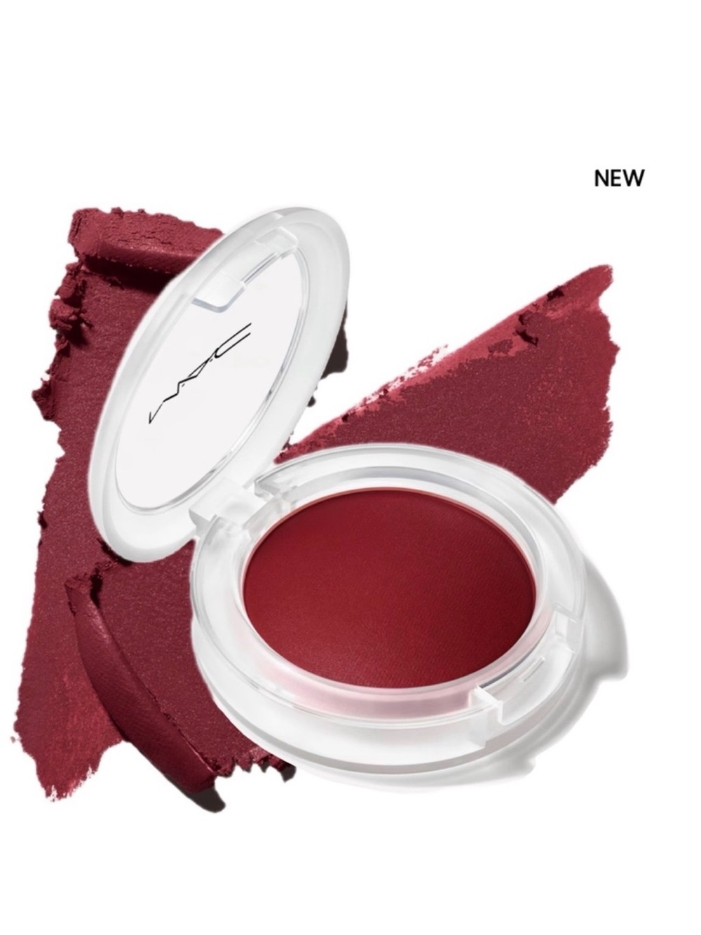 Big Diva Energy Mac Glow Play Cushion Blush Burgundy Brand New in Box
